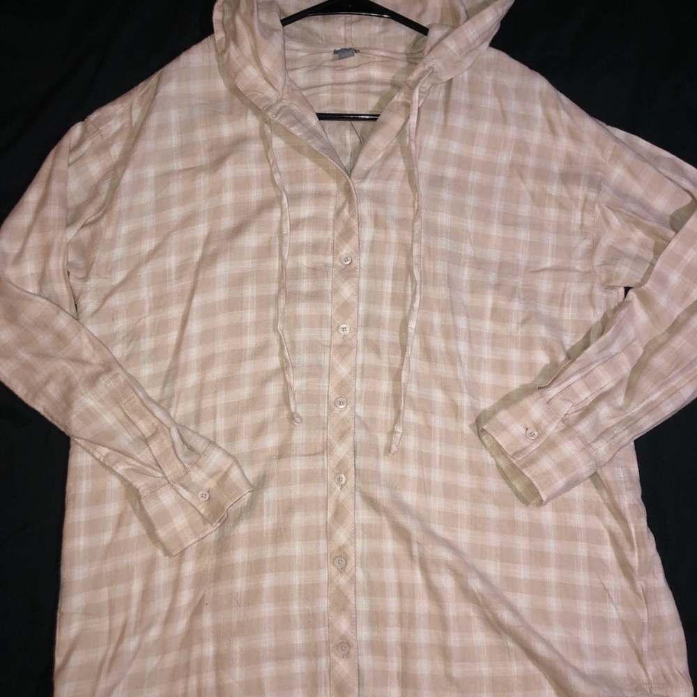 Hoodie flannel